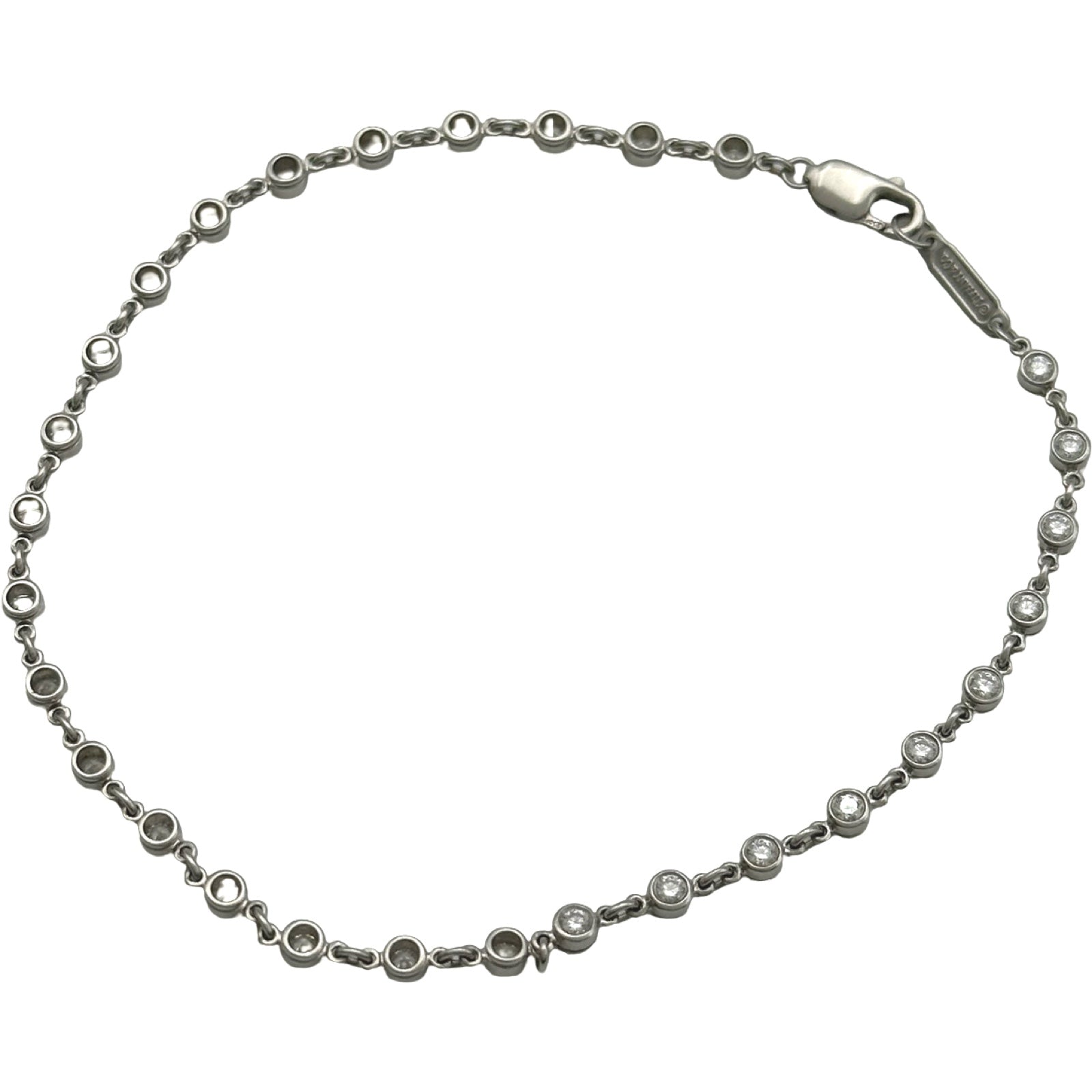 ティファニー TIFFANY＆CO ブレスレット プラチナ Pt950 ダイヤモンド 
