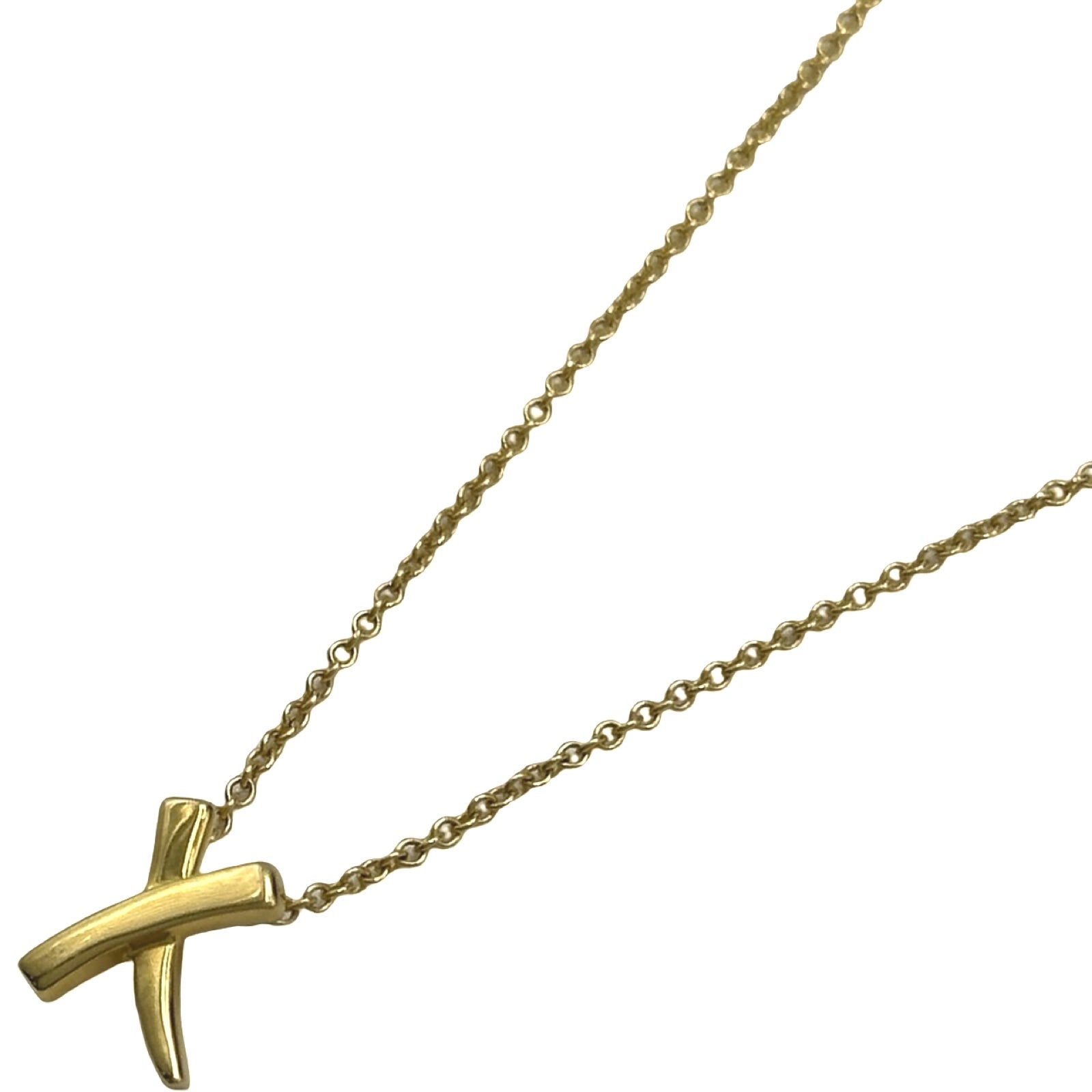 ティファニー TIFFANY＆CO キスネックレス ゴールド 750 ジュエリー 
