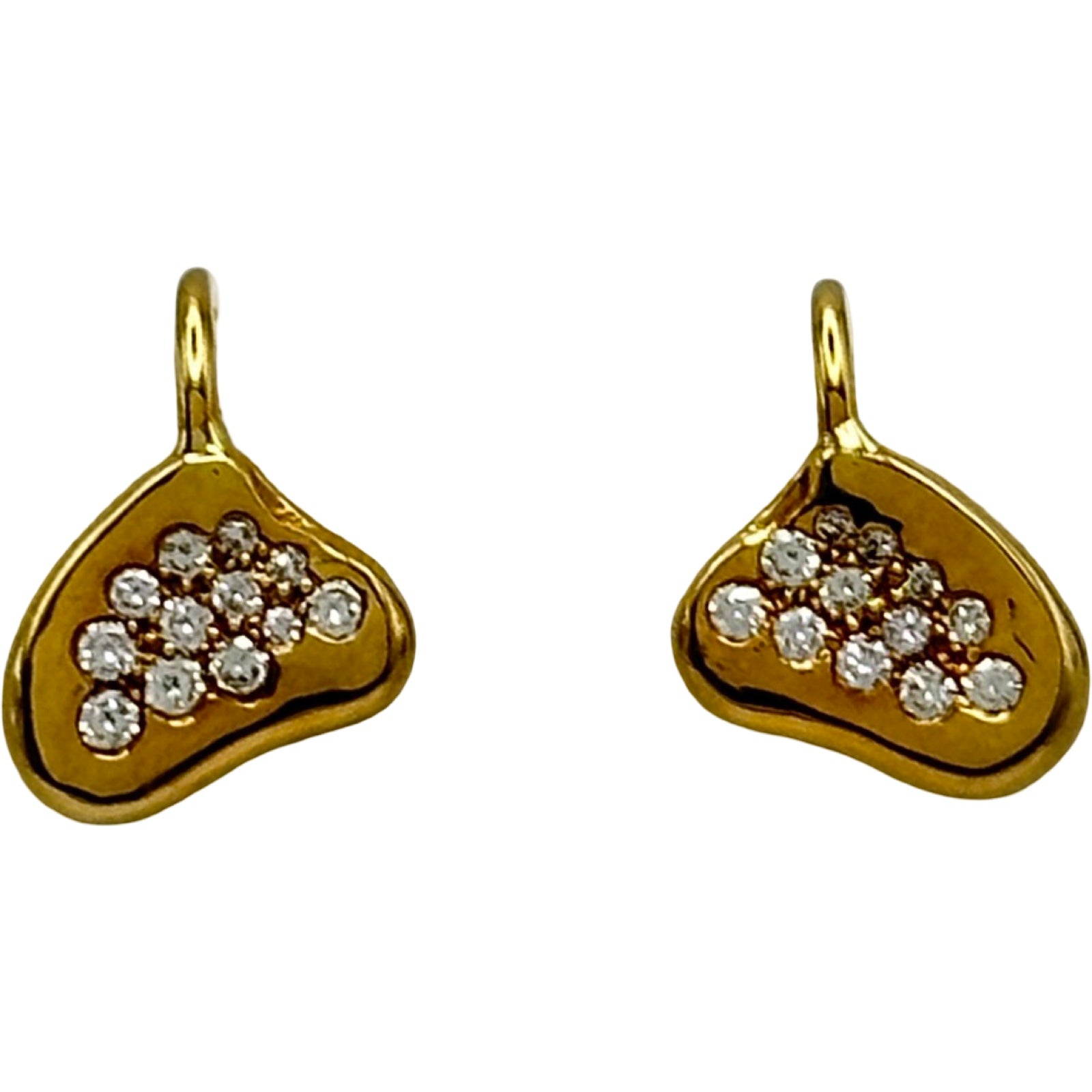 ティファニー TIFFANY&CO フルハートイヤリング ゴールド 18K ティファニー TIFFANY&CO フルハートイヤリング ゴールド 18K