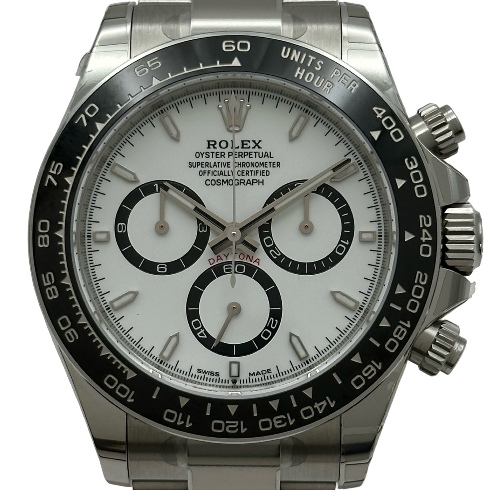 ロレックス ROLEX デイトナ 126500LN ホワイト ステンレススチール 