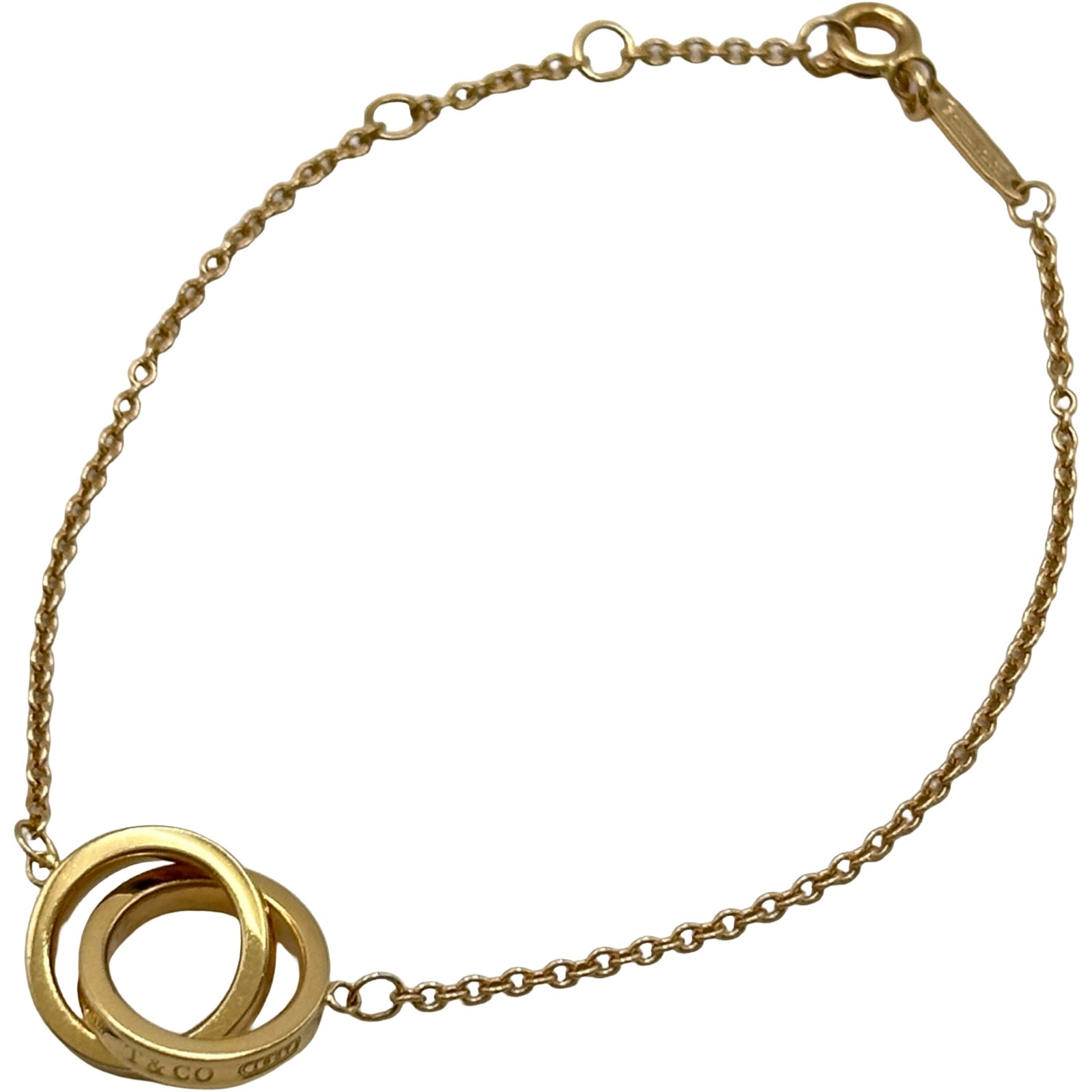 ティファニー TIFFANY＆CO インターロッキングブレス ピンクゴールド