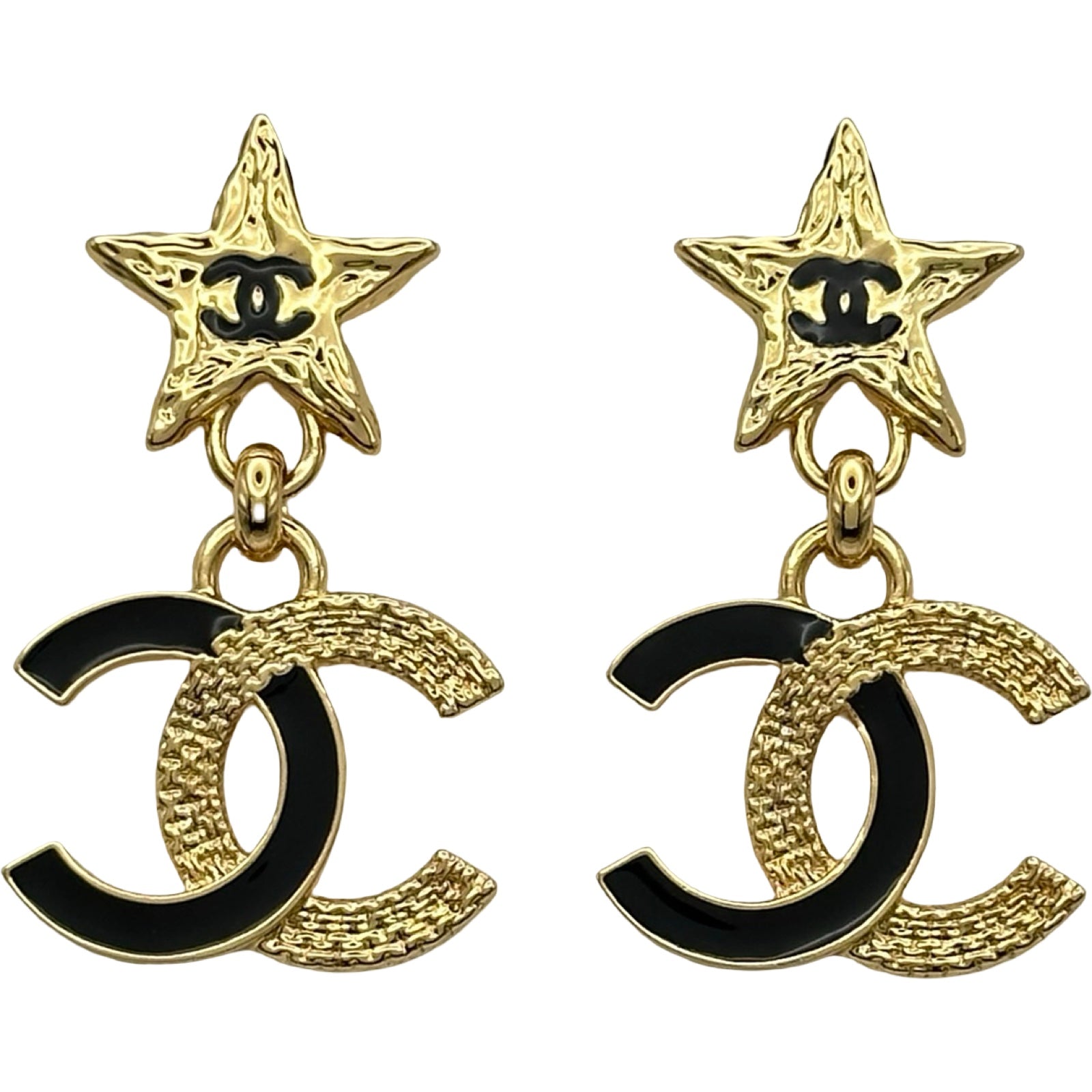 シャネル CHANEL ココマークスターピアス ゴールド メタル シャネル CHANEL ココマークスターピアス ゴールド メタル