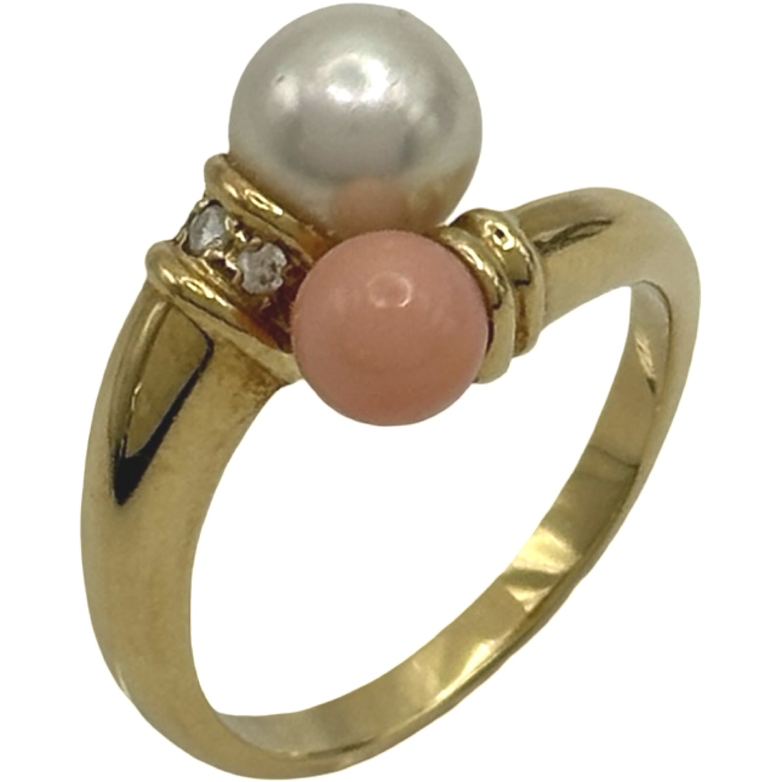 Mikimoto ゴールド 真珠リング ミキモト MIKIMOTO リング ゴールド K18 パール ジュエリー | 中古