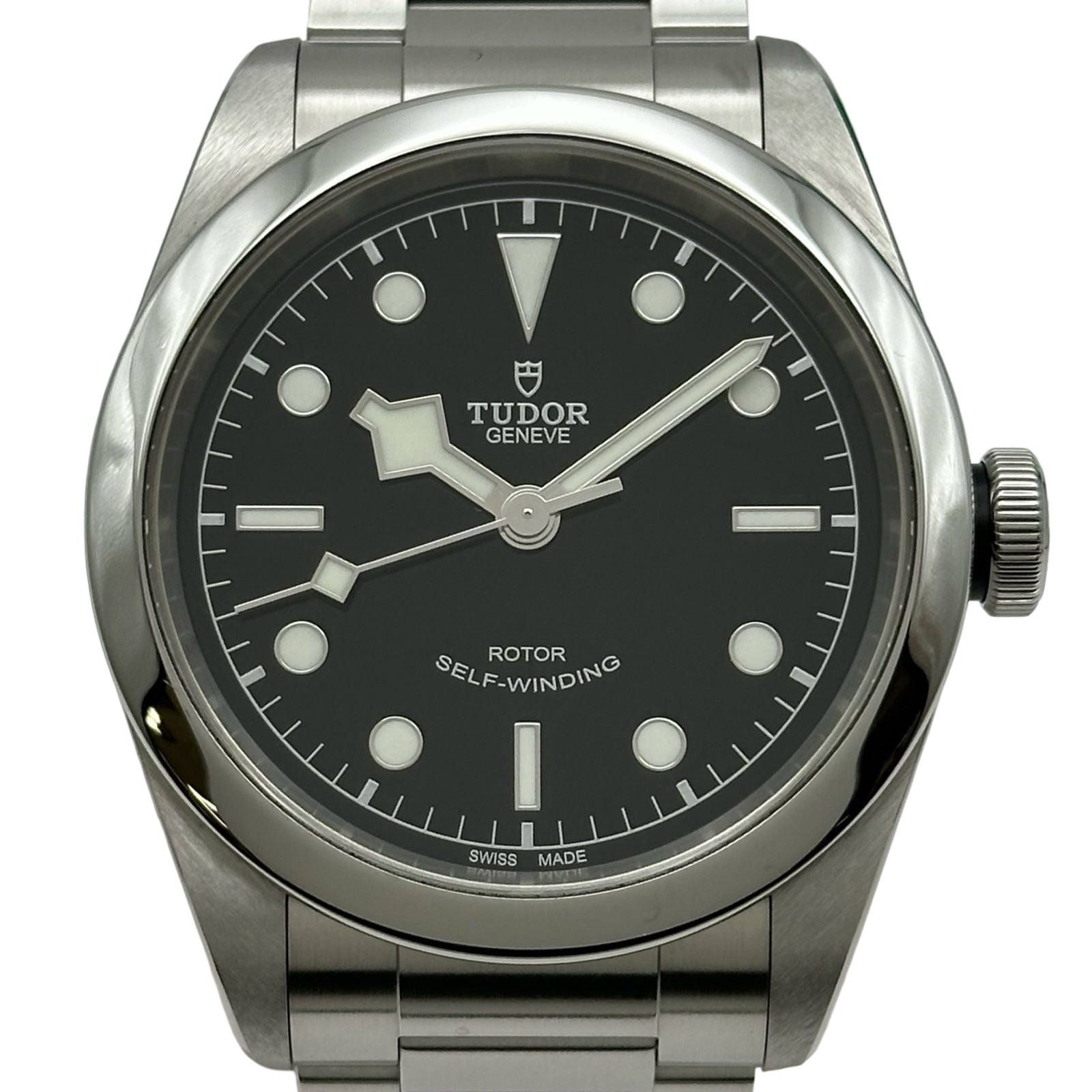 DRD4 TUDOR LOG 9.75中古　カケ1箇所あり！ TUDOR Toodle Prince Oyster Date Watch Stainless steel 74034