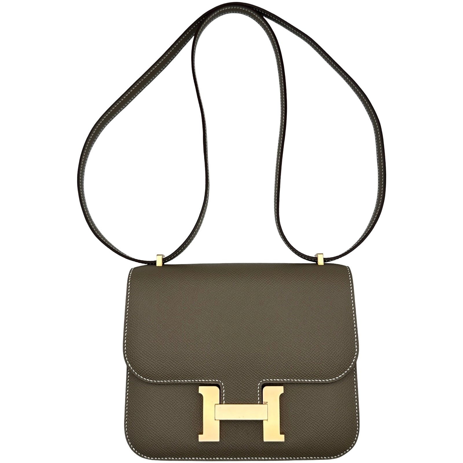 エルメス HERMES コンスタンス3ミニ W刻 エトゥープ/ピンクゴールド金具 エプソン レディース ショルダーバッグ エルメス HERMES コンスタンス3ミニ W刻 エトゥープ/ピンクゴールド