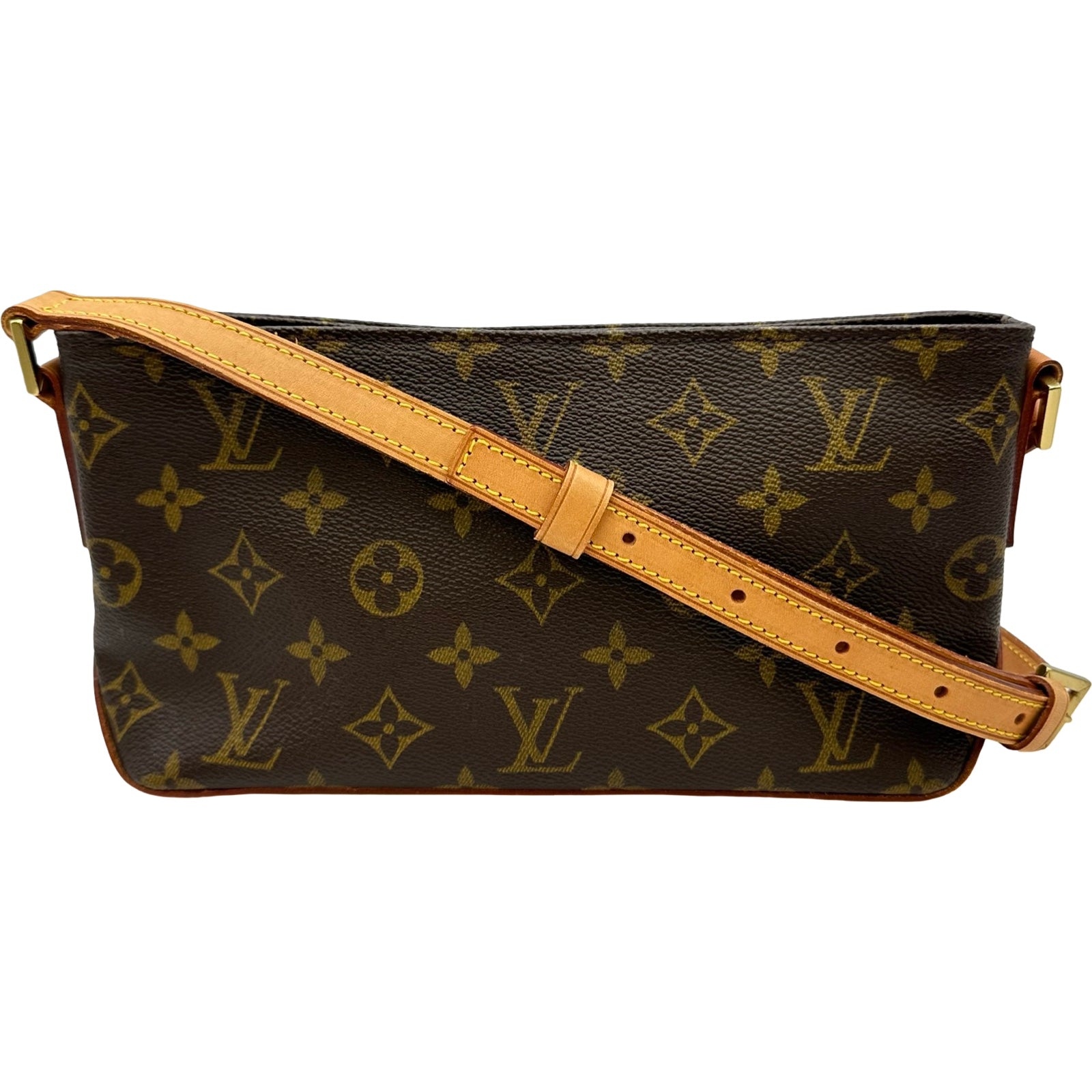 【ヴィンテージ】ルイヴィトン モノグラム トロター M51240 ショルダーバッグ ルイ・ヴィトン LOUIS VUITTON トロッター M51240 ブラウン モノグラム