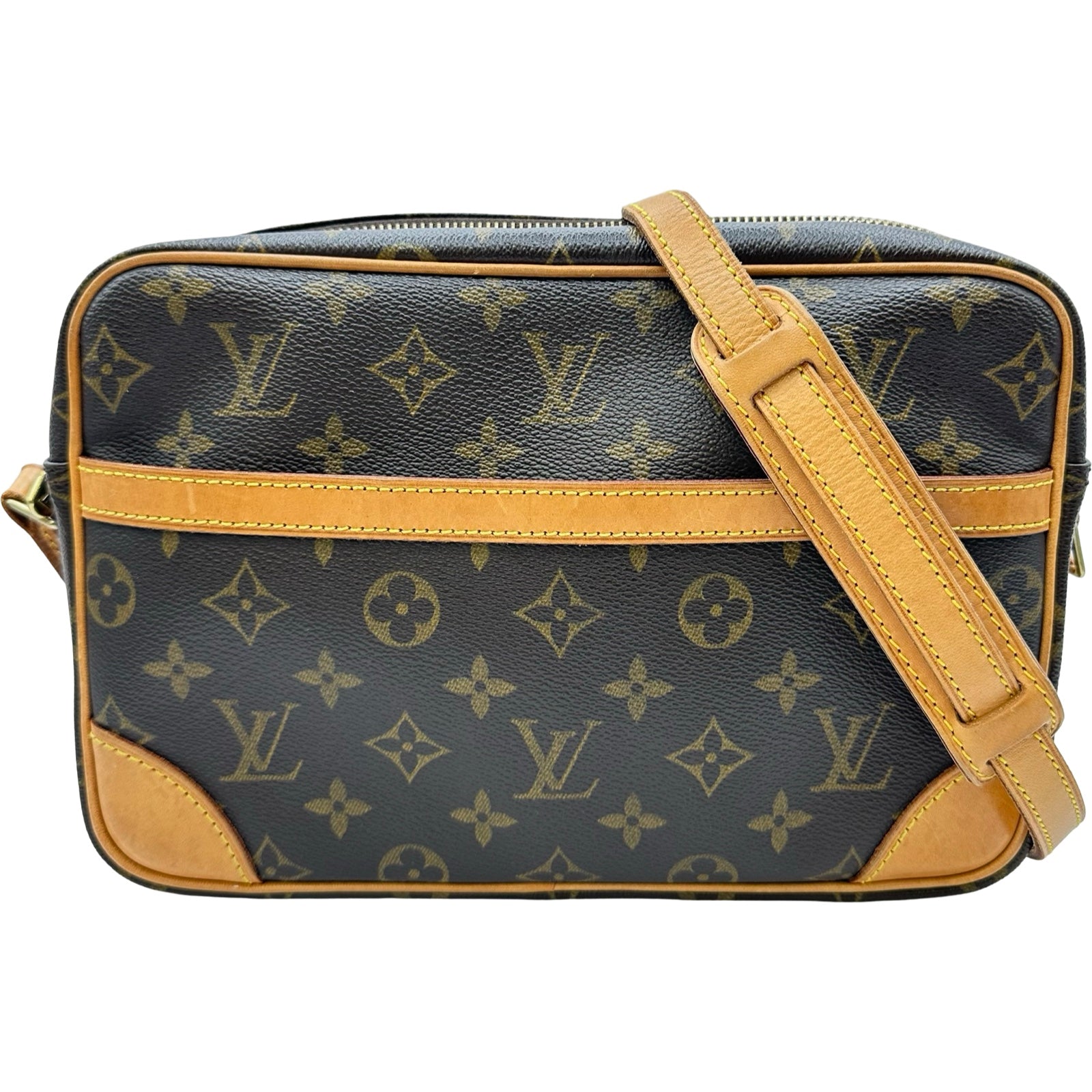 【LOUIS VUITTON】ルイ・ヴィトン トロカデロ27 M51274 モノグラムキャンバス 茶 MB0047 ユニセックス ショルダーバッグ ルイ・ヴィトン LOUIS VUITTON トロカデロ27 M51274 ブラウン
