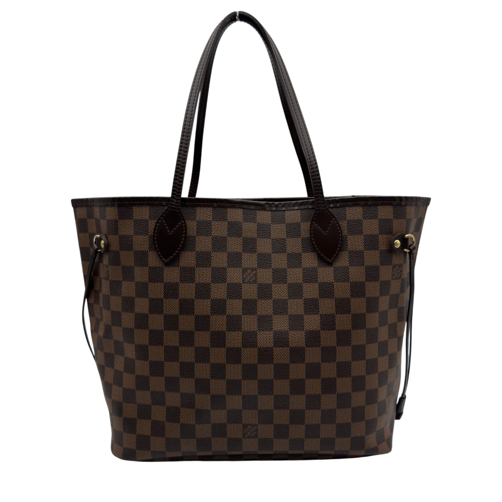 空*様 Louis Vuitton ダークブラウン トートバッグ ルイ・ヴィトン LOUIS VUITTON ネヴァーフルMM N51105 ブラウン ダミエ
