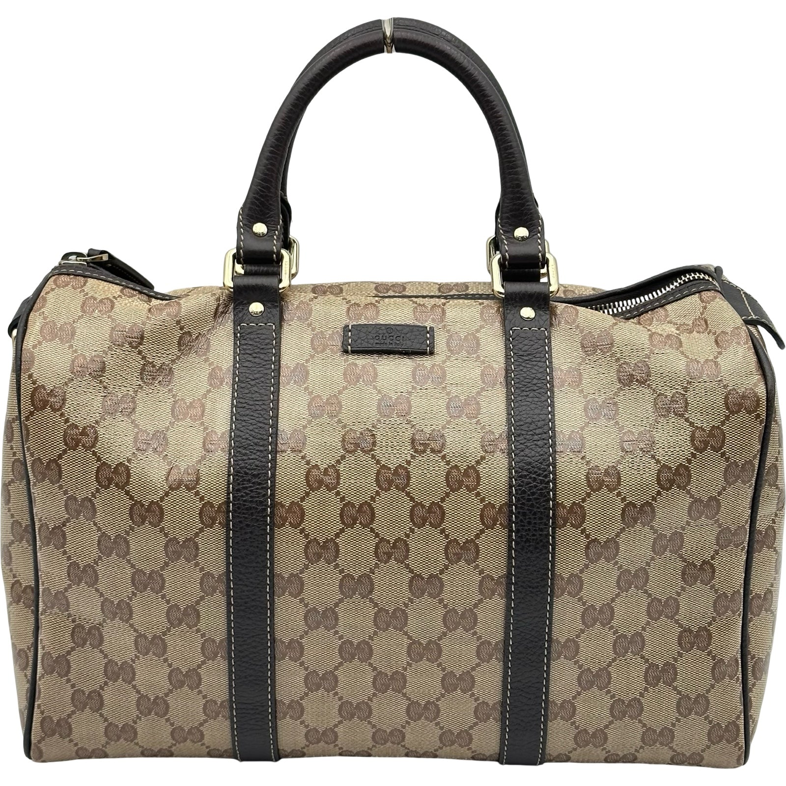 グッチ GUCCI ボストンハンドバッグ 265697 ブラウン GGクリスタル