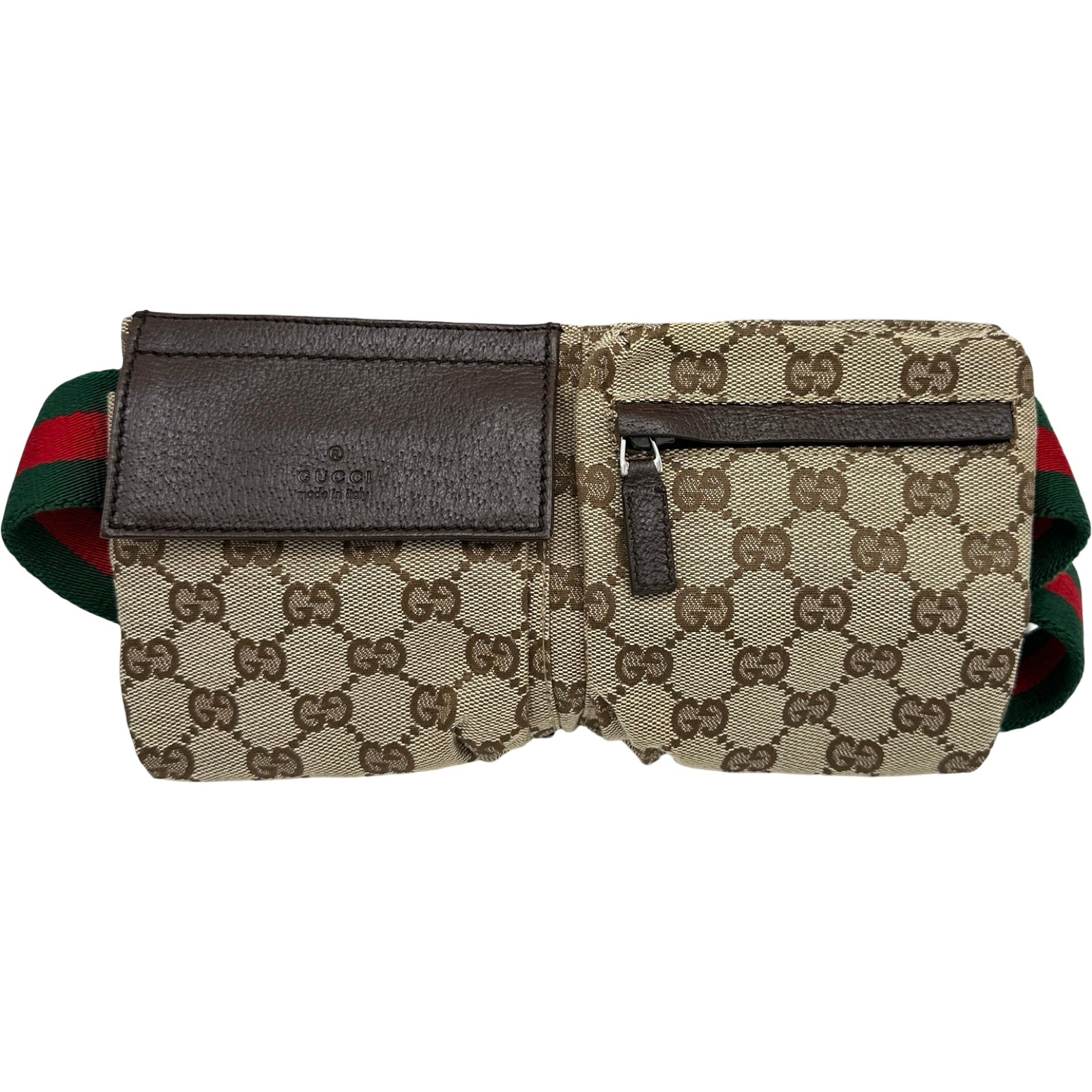グッチ GUCCI シェリーウエストバッグ 162962 ブラウン GGキャンバス