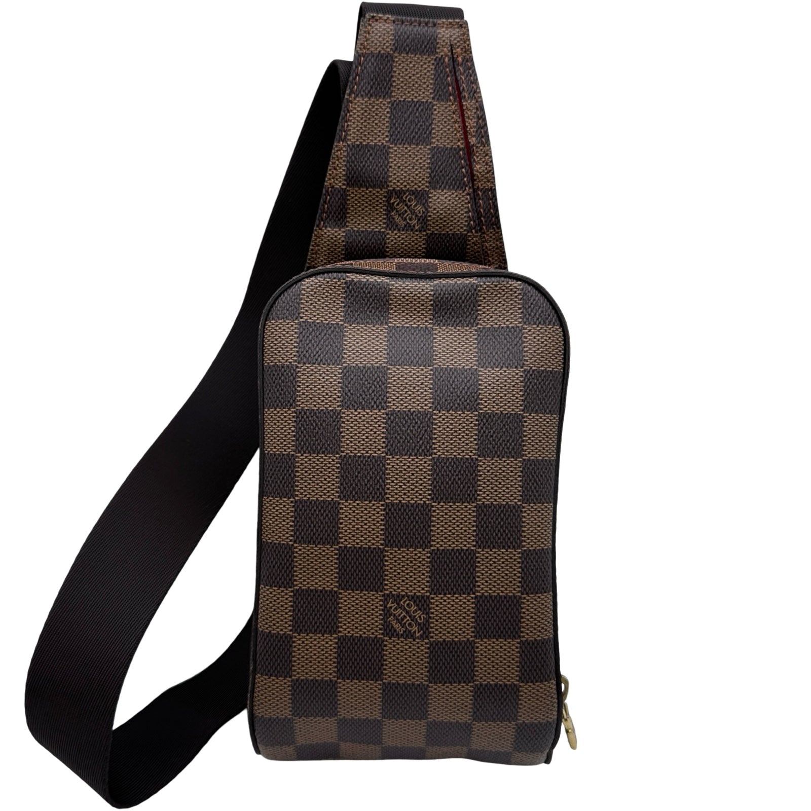 ルイ・ヴィトン LOUIS VUITTON ジェロニモス N51994 ブラウン ダミエ