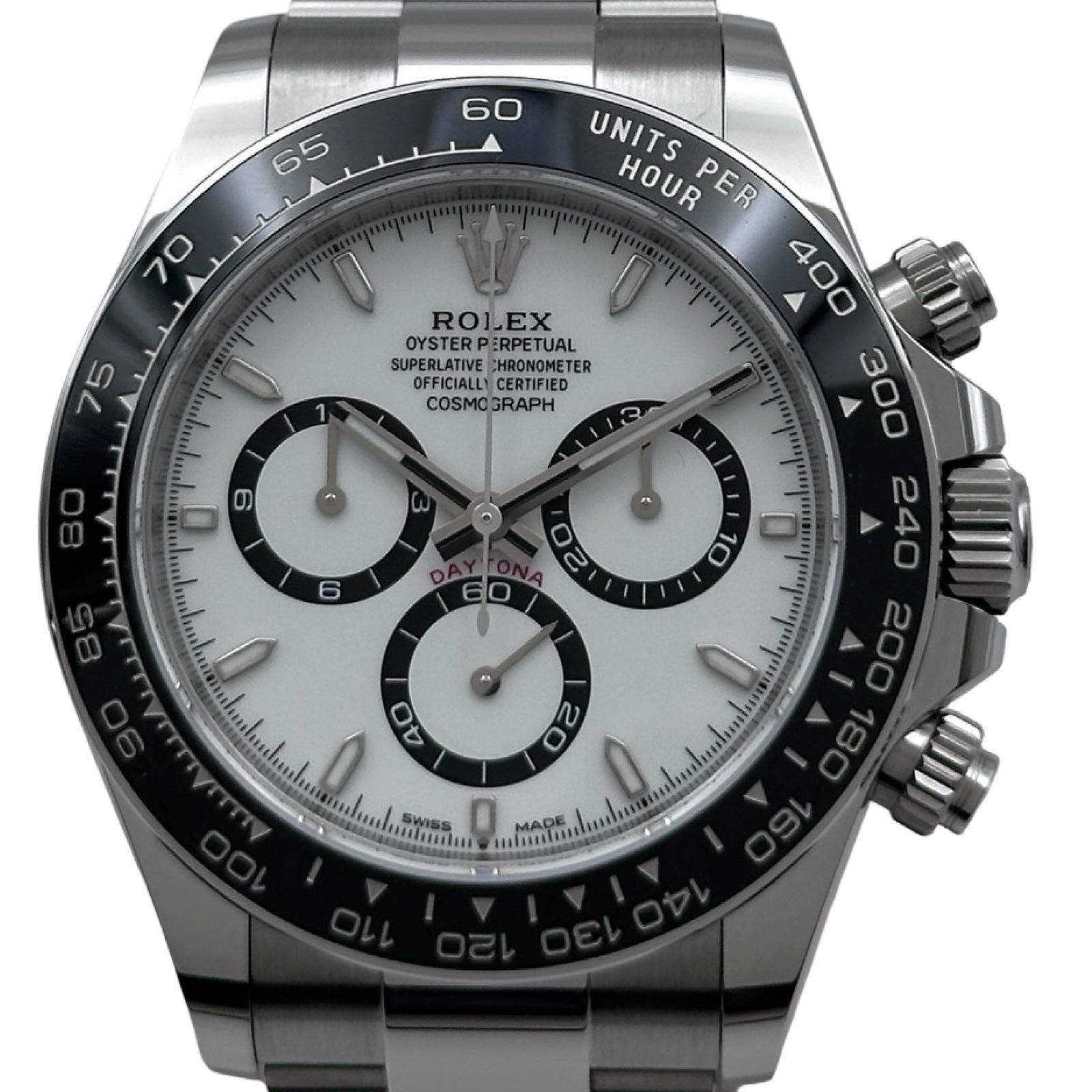ロレックス ROLEX デイトナ 126500LN ホワイト ステンレススチール
