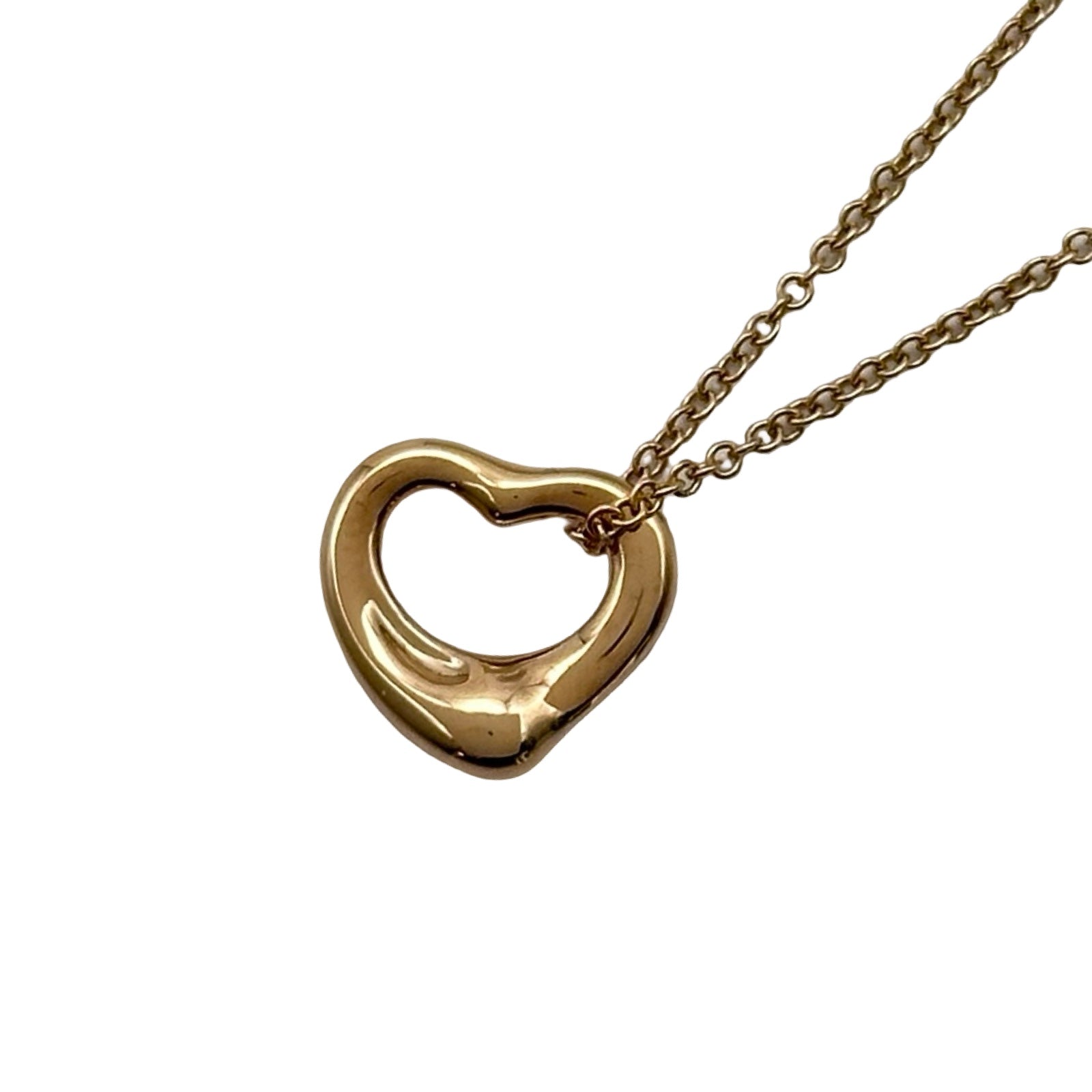 ティファニー TIFFANY＆CO オープンハートネックレス ピンクゴールド