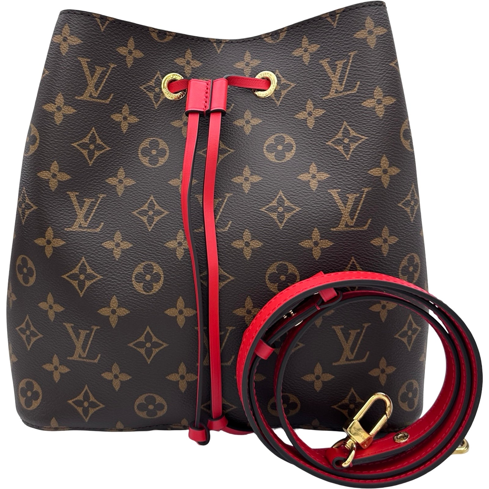 ルイ・ヴィトン LOUIS VUITTON ネオ・ノエ M44021 ブラウン モノグラム ルイ・ヴィトン LOUIS VUITTON ネオ・ノエ M44021 ブラウン モノグラム