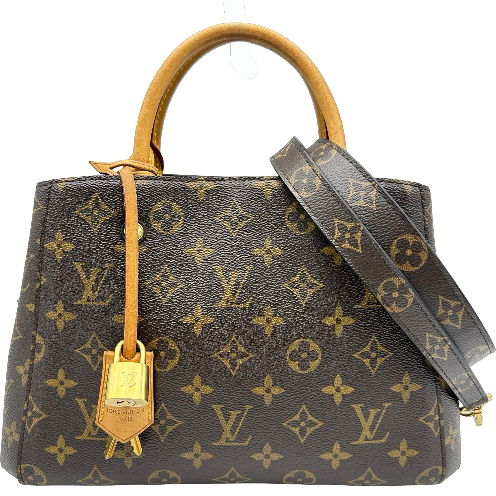 ルイ・ヴィトン LOUIS VUITTON モンテーニュBB M41055 ブラウン