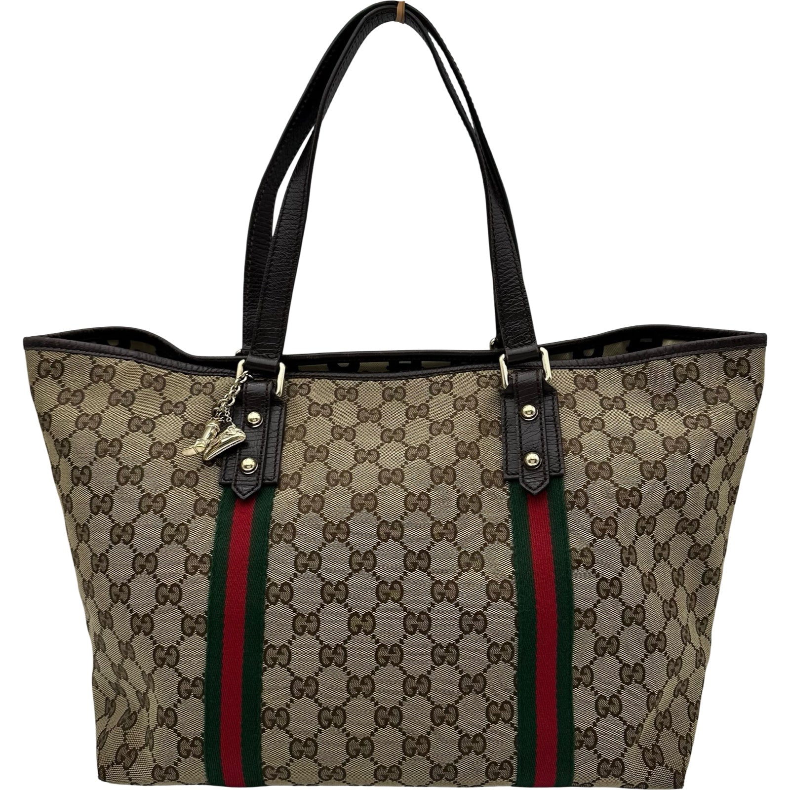 グッチ GUCCI シェリーライントート 139260 ブラウン GGキャンバス