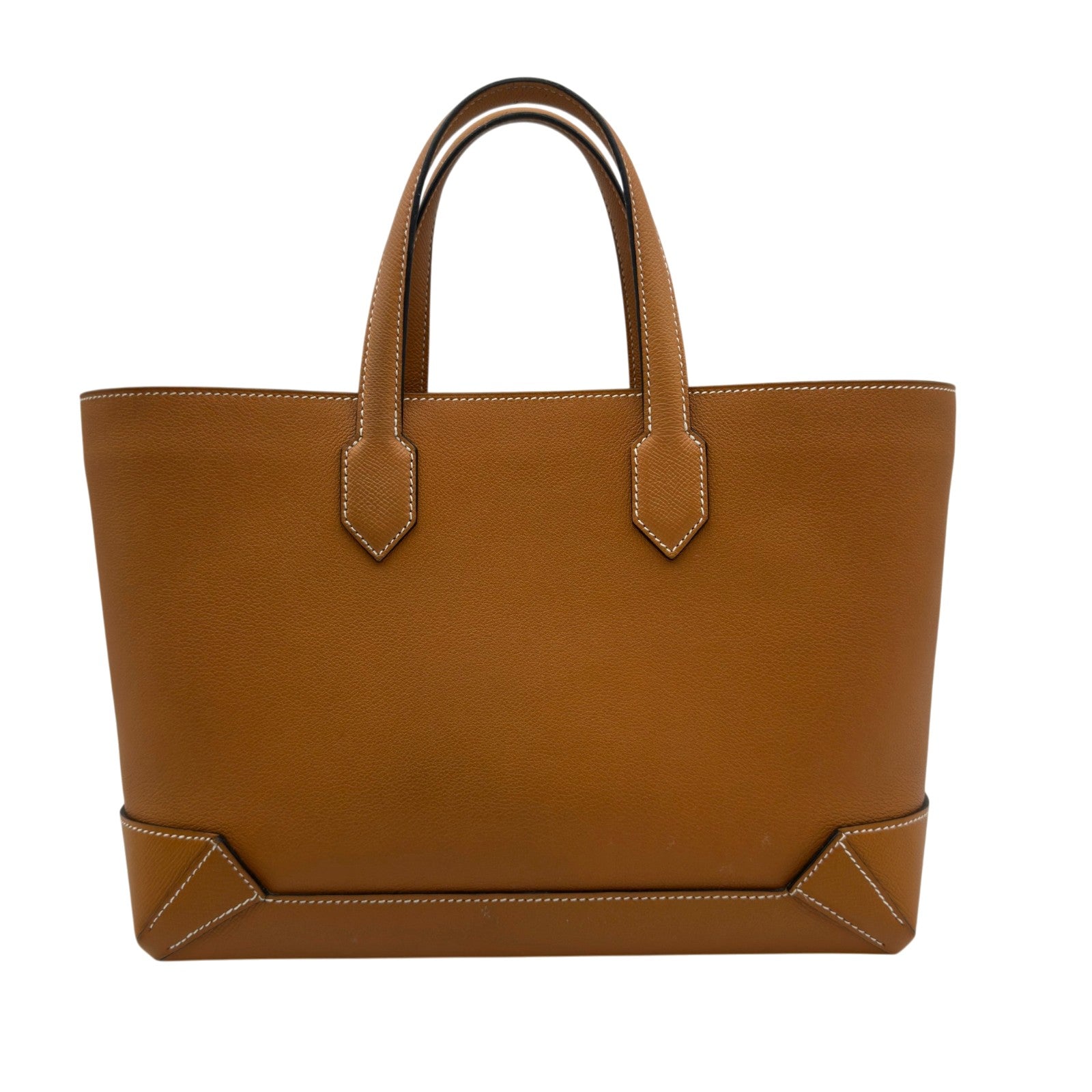 エルメス HERMES マキシボックスカバス30 A刻 トフィ エバーカラー
