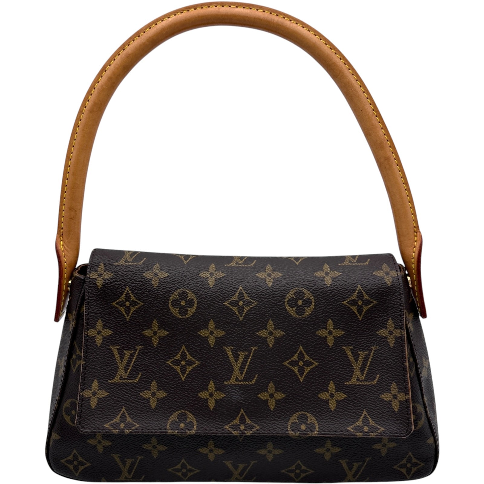 ルイ・ヴィトン LOUIS VUITTON ミニ・ルーピング M51147 ブラウン