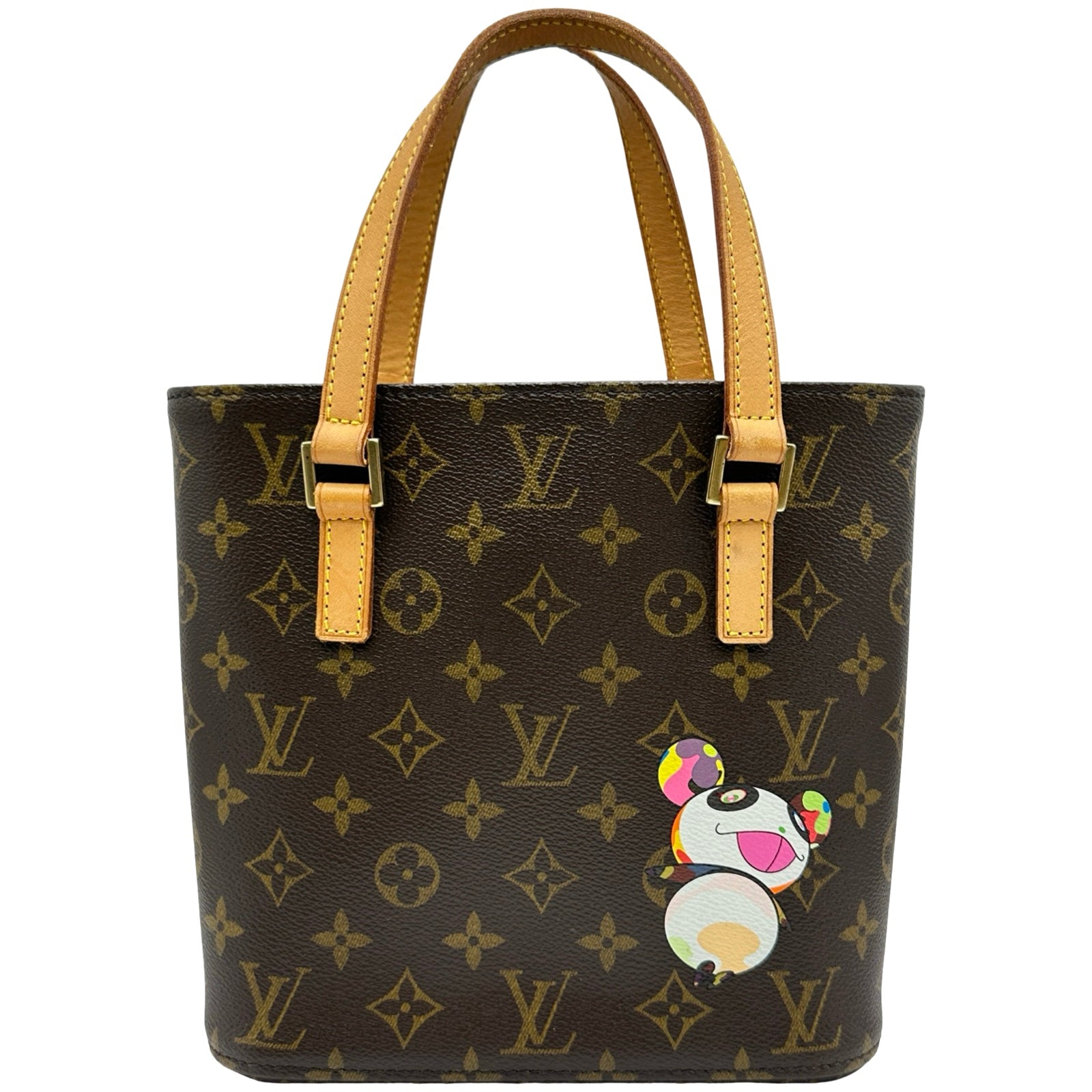 ルイ・ヴィトン LOUIS VUITTON ヴァヴァンPM 村上隆 M51173 ブラウン