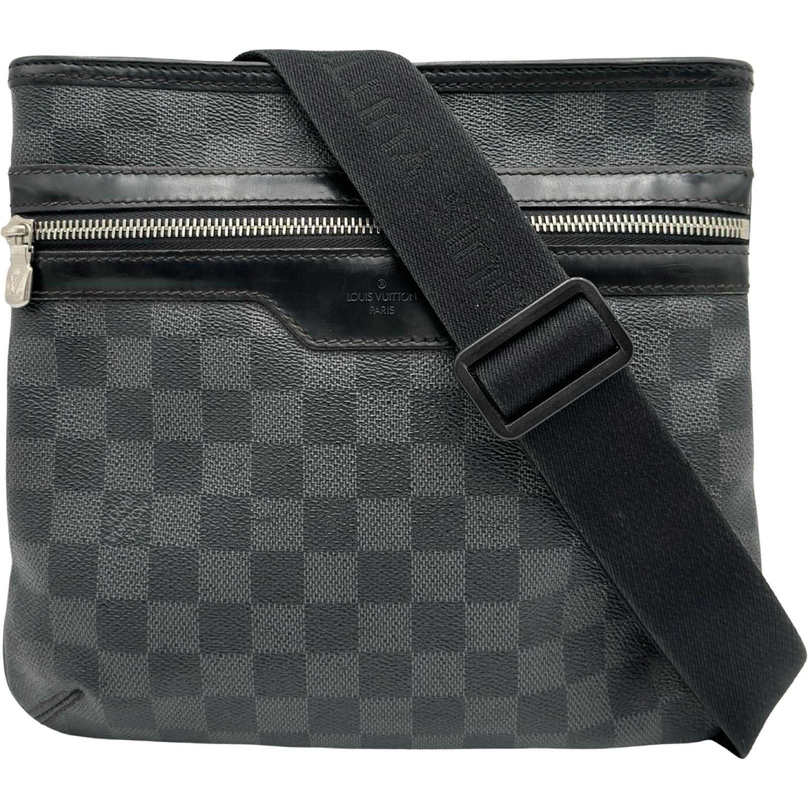 ルイ・ヴィトン LOUIS VUITTON トマス N58028 ブラック ダミエ・グラ