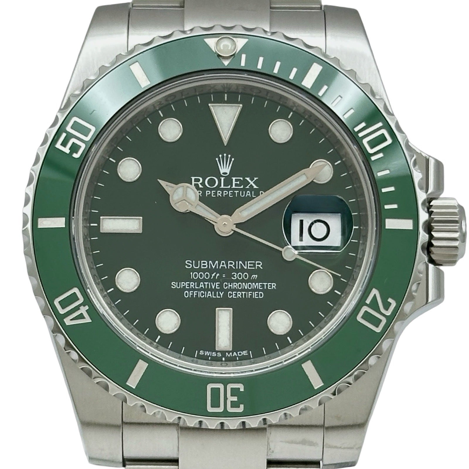 ロレックス ROLEX サブマリーナ 116610LV グリーン ステンレススチール