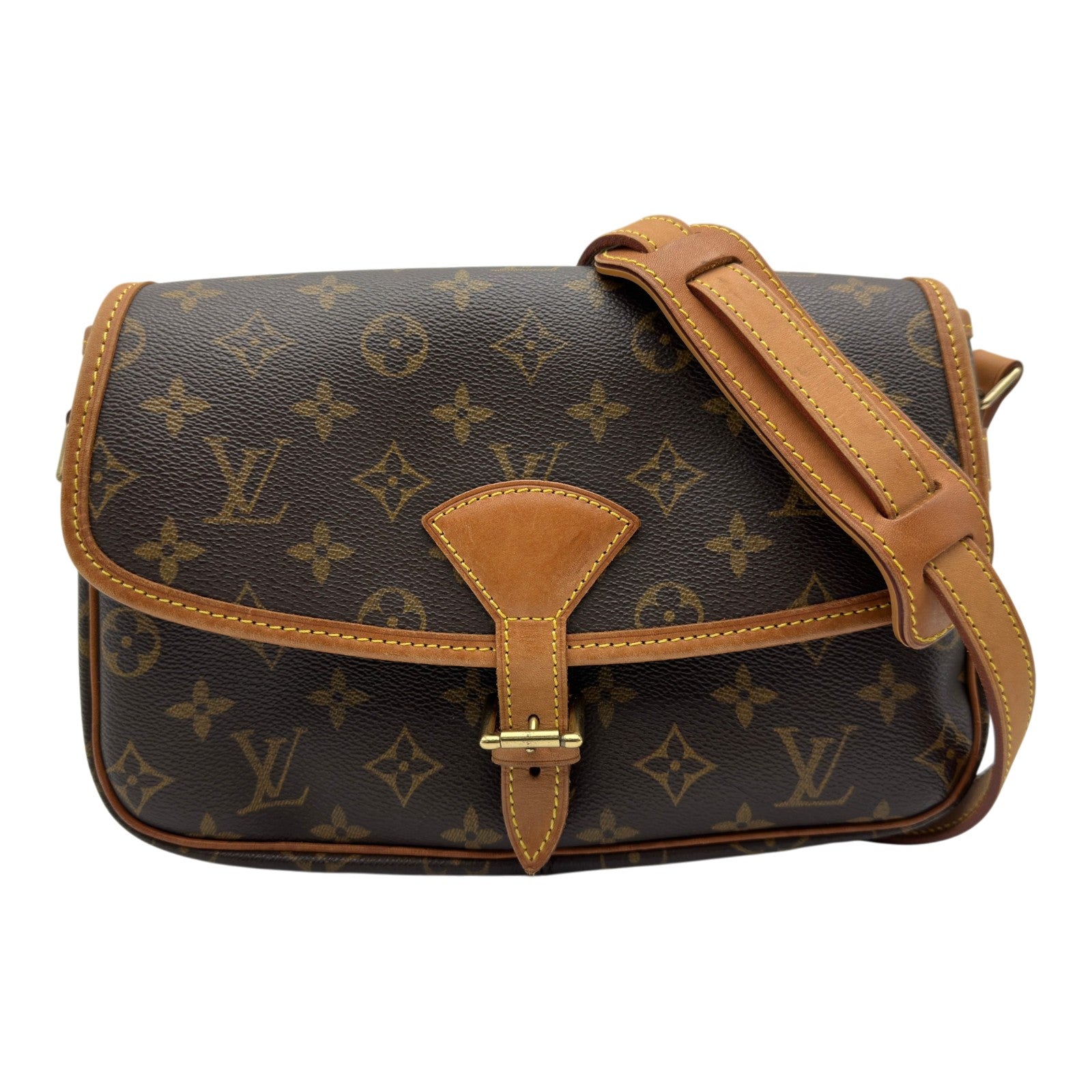 ルイ・ヴィトン LOUIS VUITTON ソローニュ M42250 ブラウン モノグラム