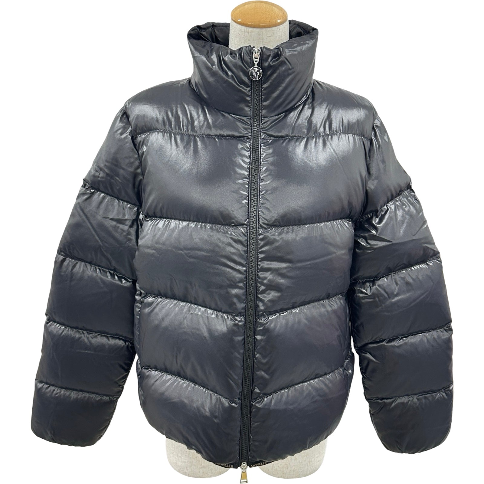 モンクレール MONCLER ABBADIA ダウンジャケット ブラック ナイロン 