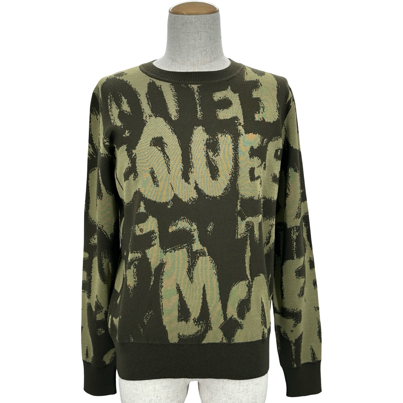 アレキサンダーマックイーン Alexander McQUEEN ロゴ総柄ジャガード