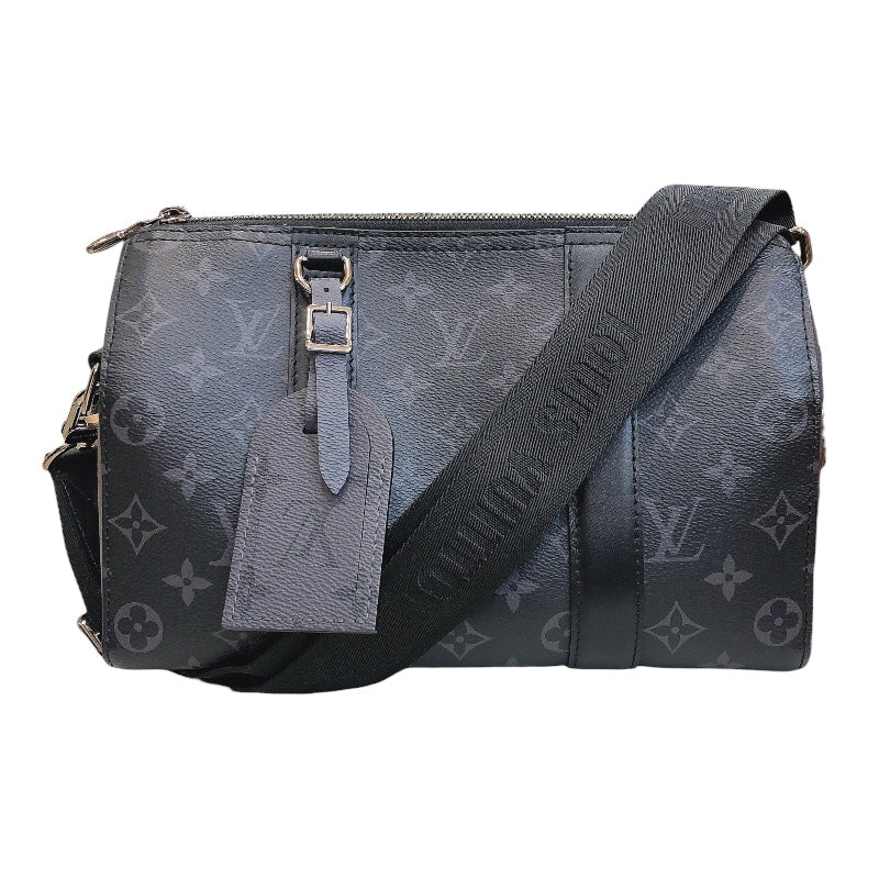 ルイ・ヴィトン LOUIS VUITTON シティ・キーポル M45936 モノグラム・エクリプス モノグラムキャンバス メンズ ボストンバ |  中古ブランドリユースショップ OKURA(おお蔵)