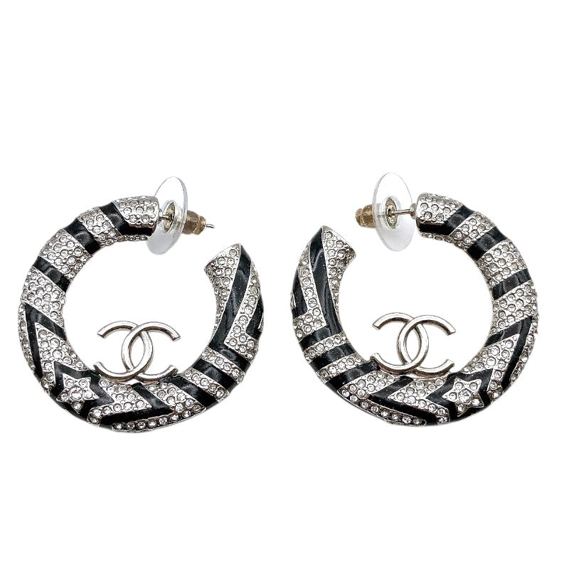シャネル CHANEL ココマーク/スターフープピアス A23K メタル