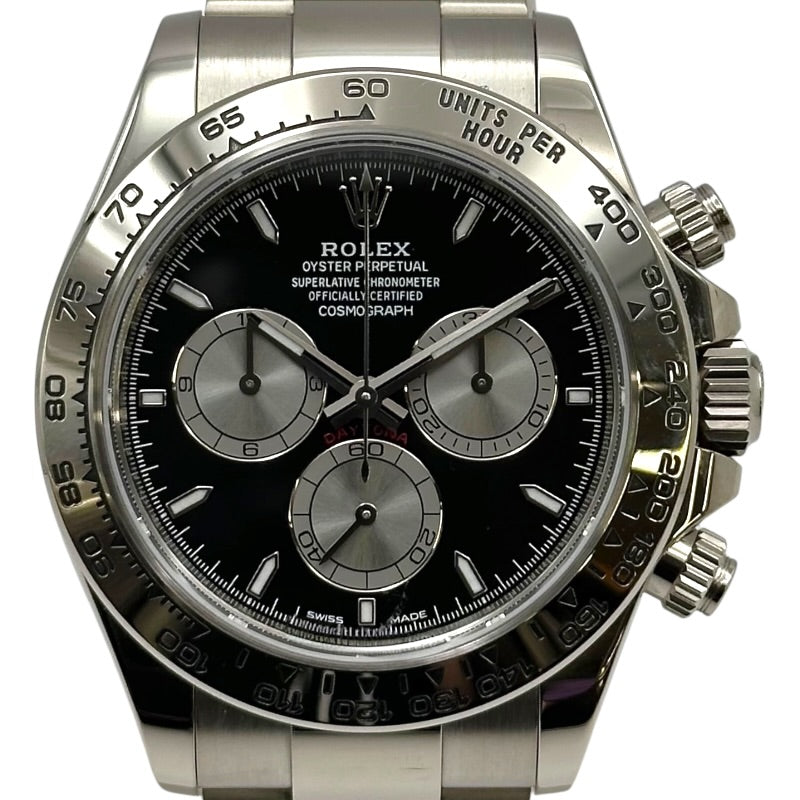 ロレックス ROLEX デイトナ 126509 ブラック K18ホワイトゴールド 自動