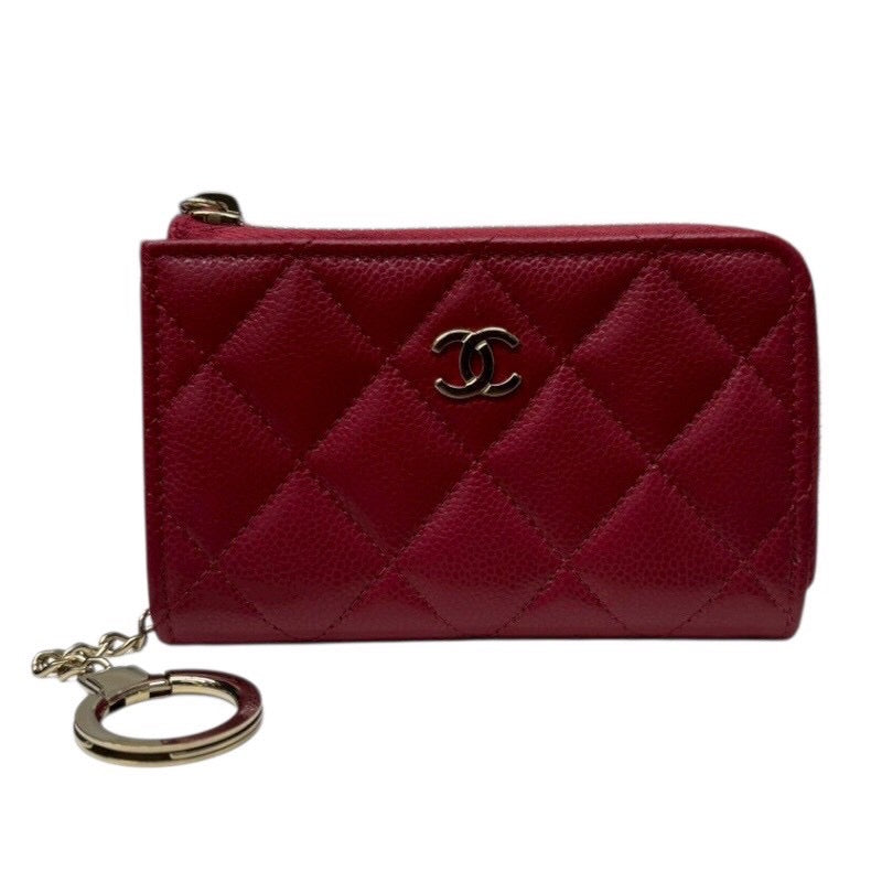 シャネル CHANEL マトラッセキーリング付きコインパース AP0221 ピンク