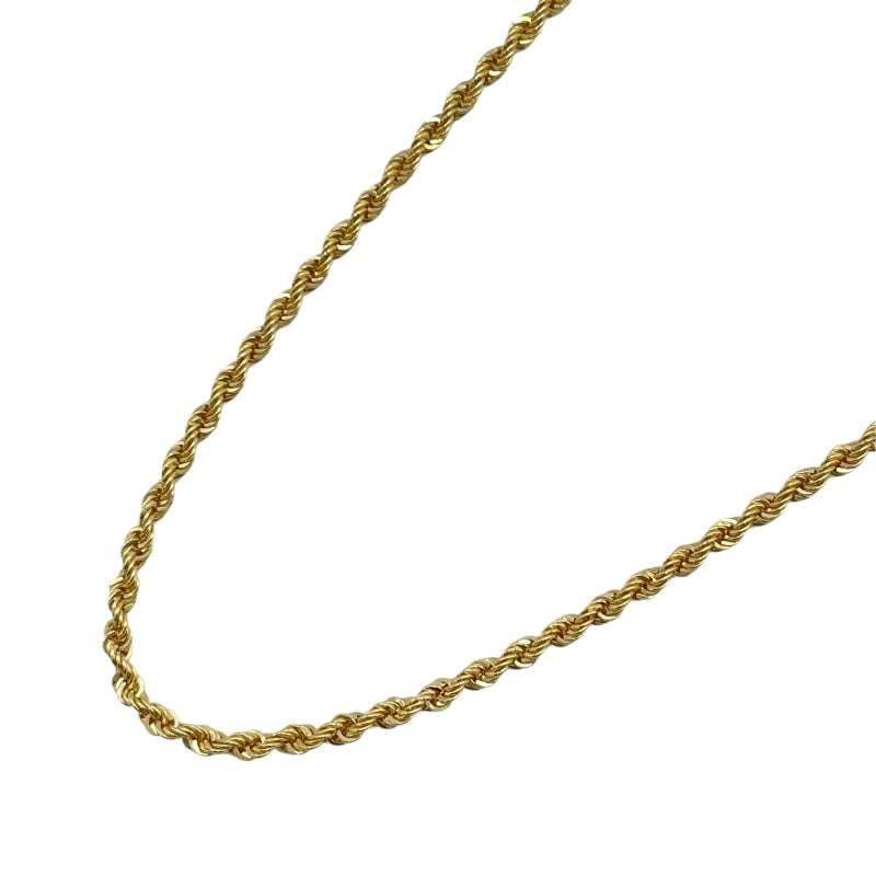 ロープチェーンネックレス ゴールド K18 ジュエリー | 中古ブランド