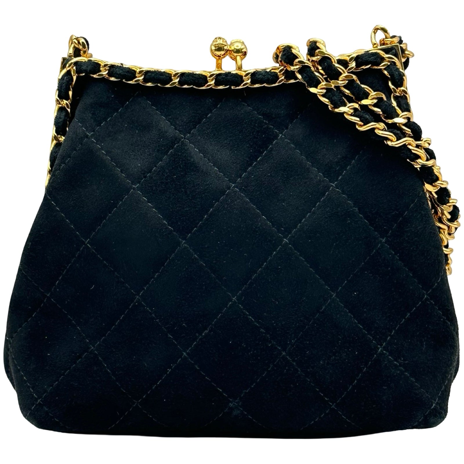 シャネル CHANEL マトラッセ ガマ口 チェーンショルダー 3番台
