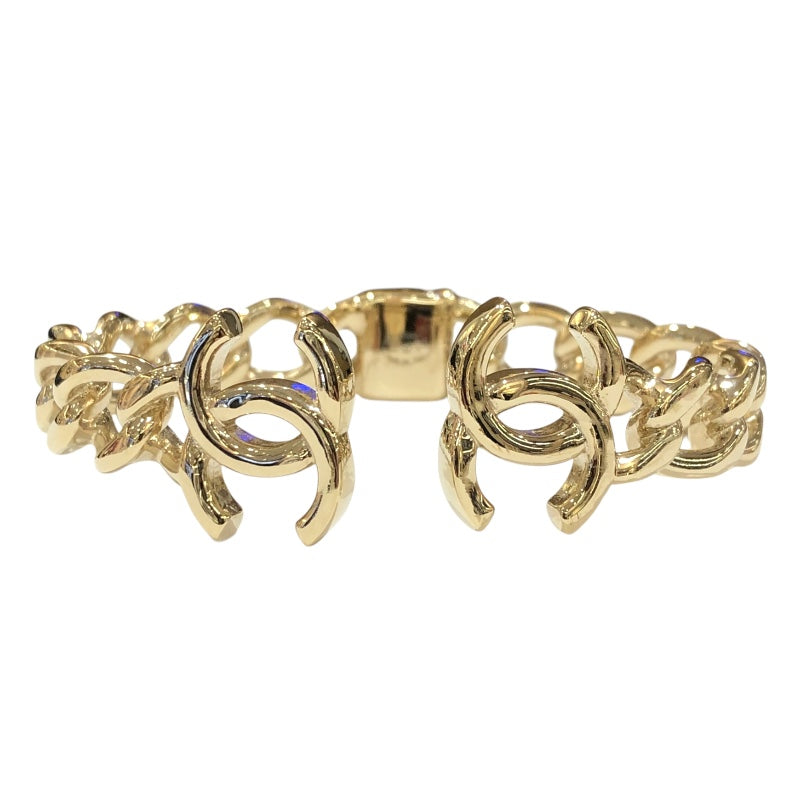 楽天市場】【中古】 CHANEL シャネル スパイラル ロゴ バングル