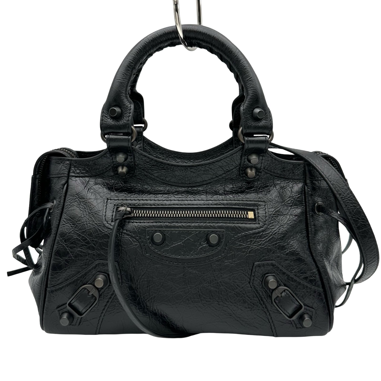 バレンシアガ BALENCIAGA ル シティ スモール 835256 ブラック