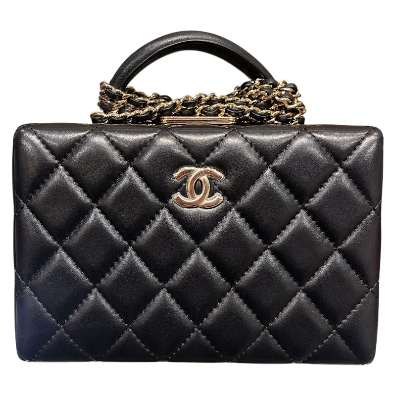 シャネル CHANEL ココマークマトラッセチェーンショルダー AS5167 ブラック/ゴールド金具 ラム レディース ショルダーバッグ シャネル CHANEL ココマークマトラッセチェーンショルダー AS5167