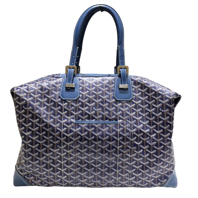 ゴヤール GOYARD ボウリング45 ブルー シルバー金具 PVC×レザー レディース ボストンバッグ | 中古ブランドリユースショップ  OKURA(おお蔵)