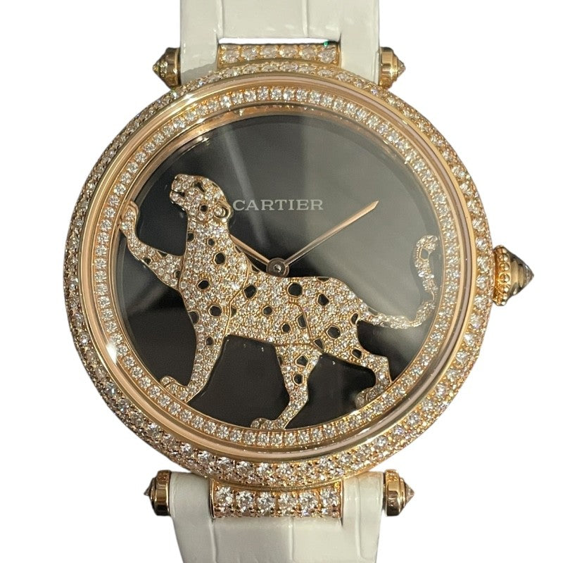 カルティエ Cartier パンテールジュエリーウォッチ アニマル