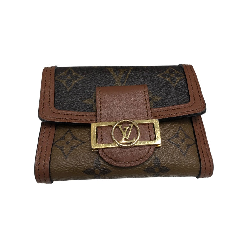Louis Vuitton 三つ折り財布 ブラウン
