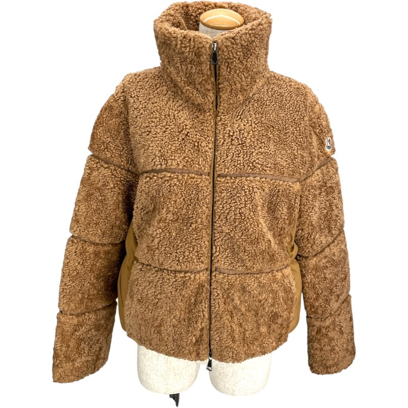モンクレール MONCLER SEGURA ボア切替ダウンジャケット ブラウン