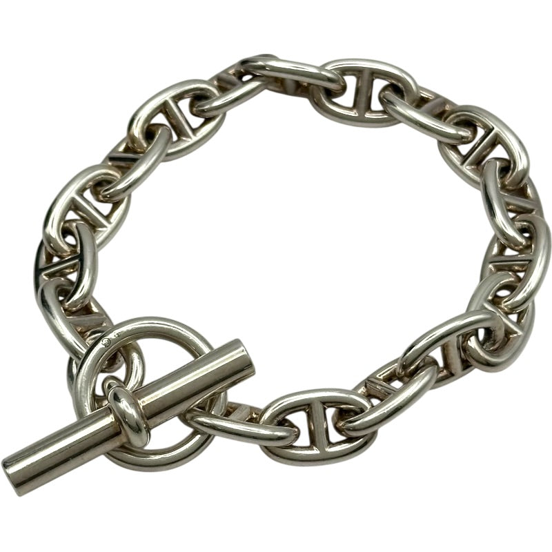 エルメス HERMES シェーヌダンクル ブレス MM 17コマ シルバー Ag925