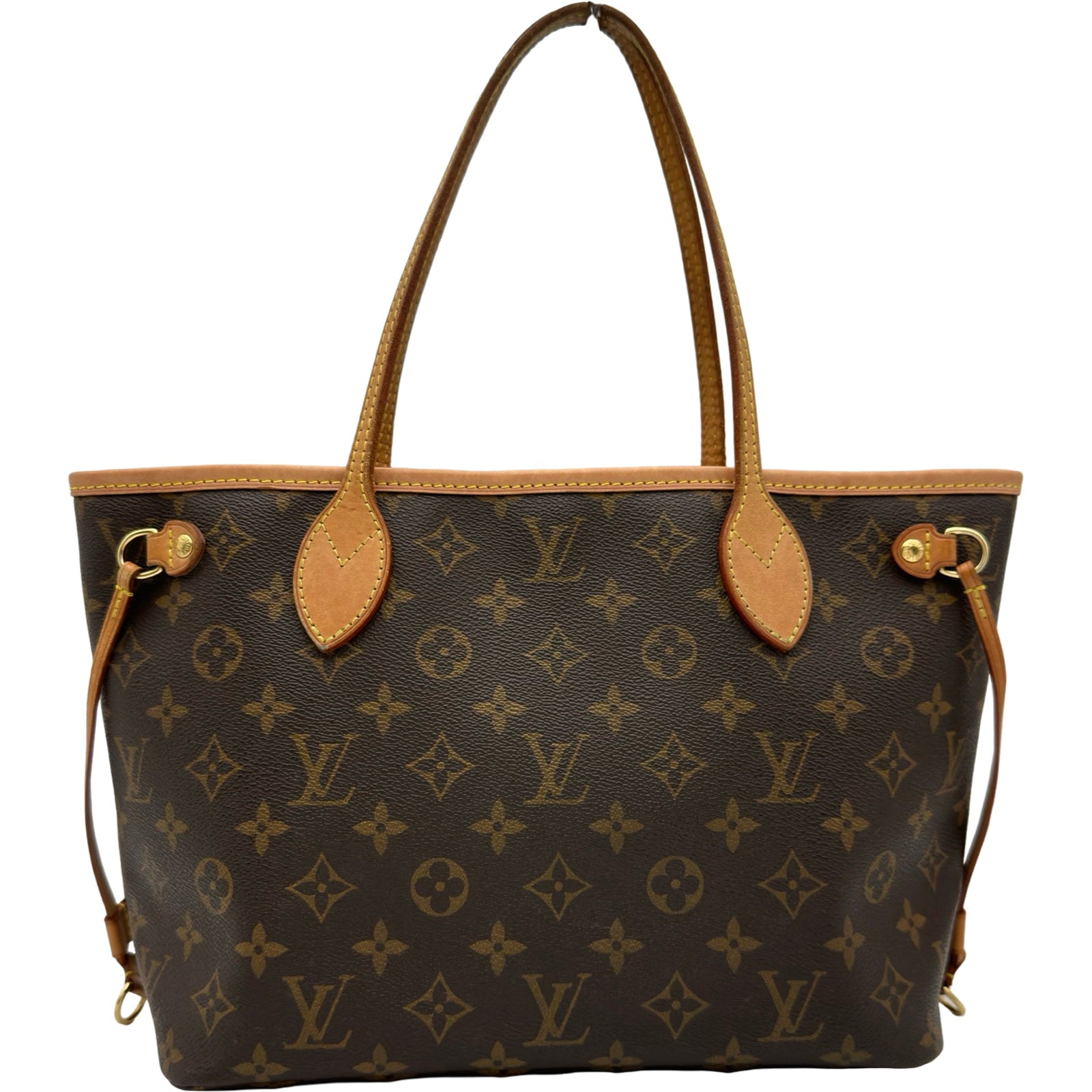 Louis Vuitton トートバッグ ブラウン ルイ・ヴィトン LOUIS VUITTON ネヴァーフルPM M40155 ブラウン