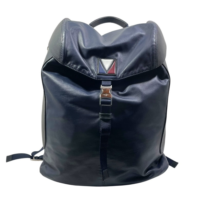 LOUIS VUITTONブリーフバックパック黒/リュック/ショルダー ルイ・ヴィトン LOUIS VUITTON パルスバッグパック M51106 ネイビー