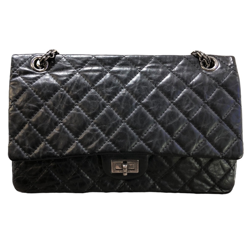 シャネル CHANEL 2.55マトラッセチェーンショルダー A37586 ブラック SV金具 エイジドカーフ レディース ショルダーバッグ |  中古ブランドリユースショップ OKURA(おお蔵)