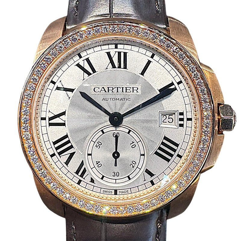 カルティエ Cartier カリブル ドゥ カルティエ 38mm WF100013 シルバー