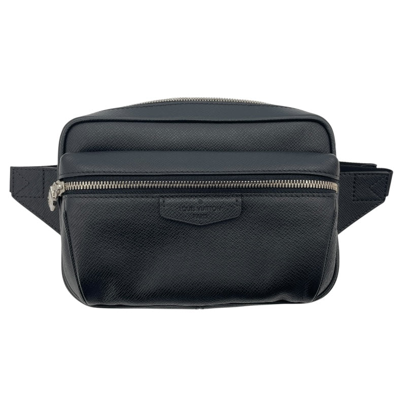 美品 LOUIS VUITTON ボディバッグ M33438 ブラック ルイ・ヴィトン LOUIS VUITTON バムバッグ・アウトドア M33438