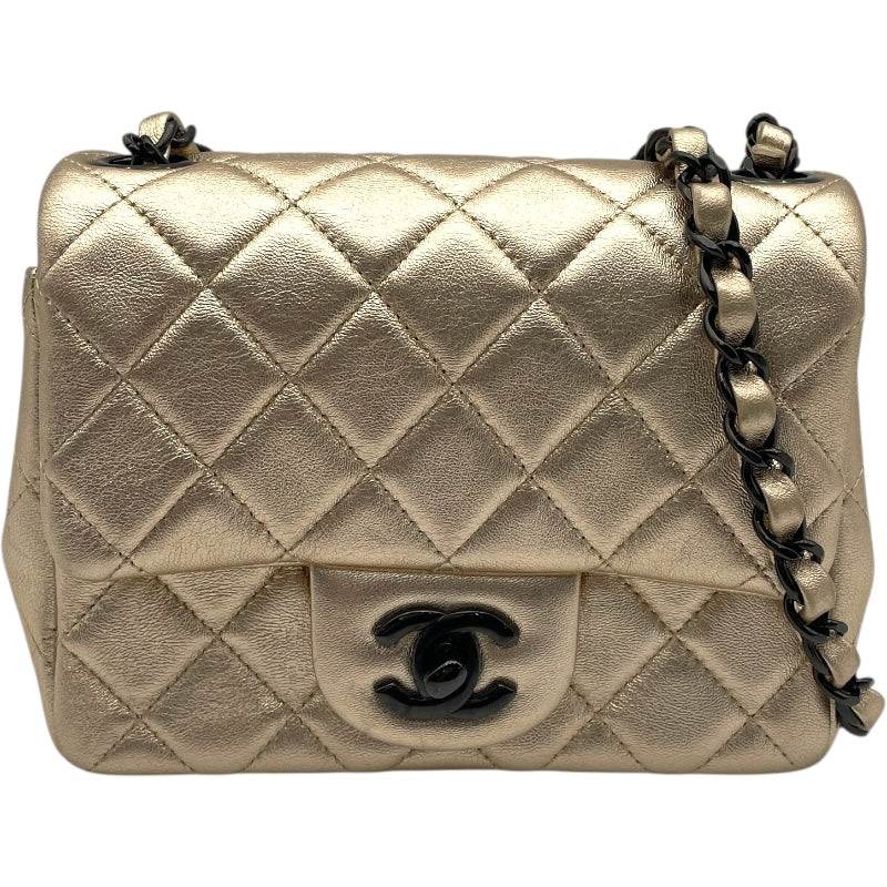 シャネル CHANEL ミニマトラッセ18 A35200 31番台 シャンパンゴールド