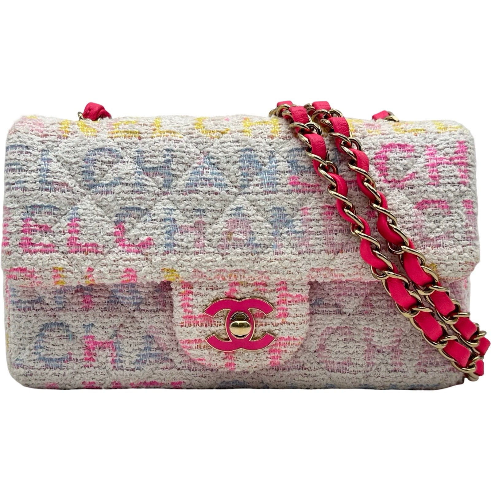 シャネル CHANEL ミニマトラッセ20 A69900 マルチカラー ゴールド金具