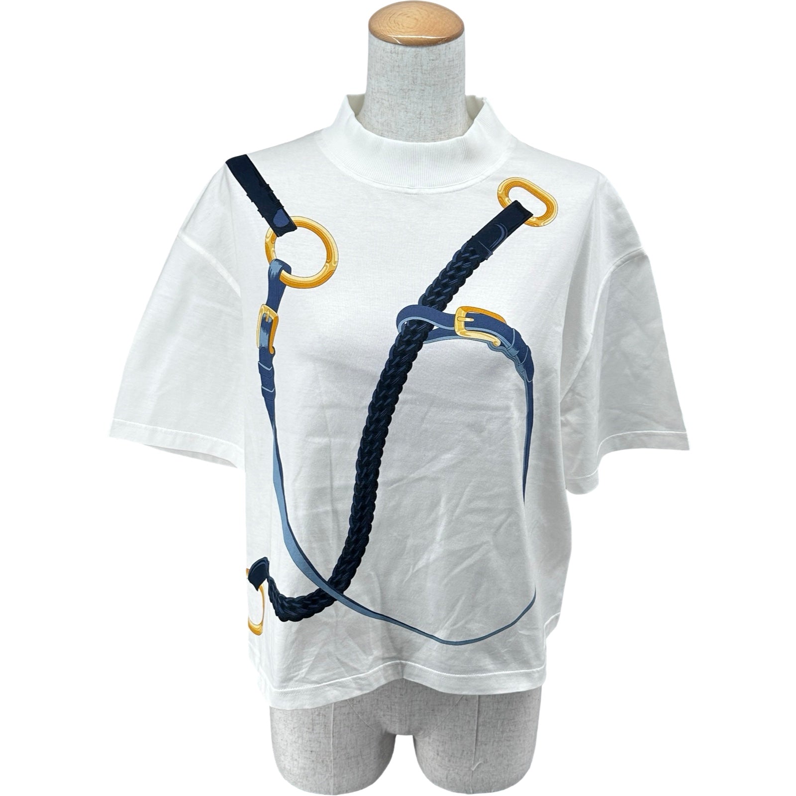 エルメス HERMES コーチング リミックス半袖Tシャツ 5E4621DM ホワイト